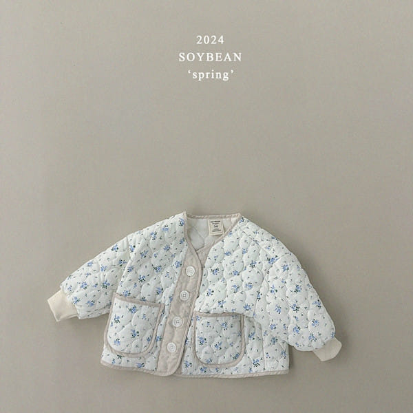 Soybean - Korean Children Fashion - #designkidswear - Spring Flower Scent Quilting Jacket - 11