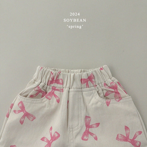 Soybean - Korean Children Fashion - #designkidswear - Ribbon Wide Pants - 10