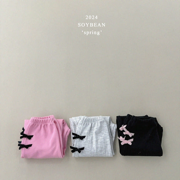 Soybean - Korean Children Fashion - #designkidswear - Ribbon Jogger Pants - 7