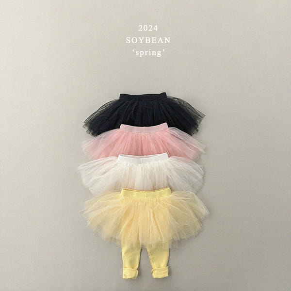 Soybean - Korean Children Fashion - #discoveringself - Spring Sha Sha Skirt Leggings - 8