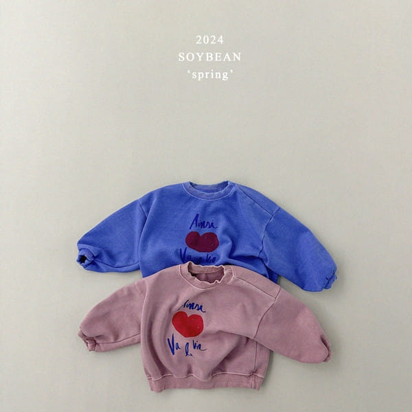 Soybean - Korean Children Fashion - #discoveringself - Dyeing Heart Sweatshirt - 8