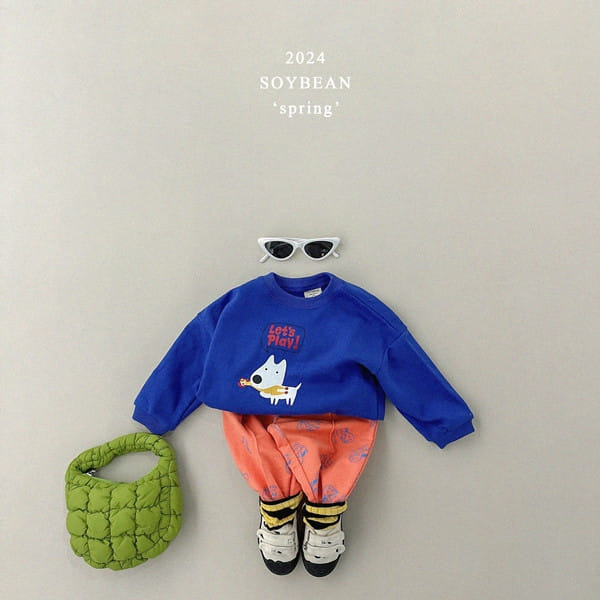 Soybean - Korean Children Fashion - #fashionkids - Puppy Pintuck Jogger Pants - 2