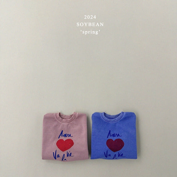 Soybean - Korean Children Fashion - #fashionkids - Dyeing Heart Sweatshirt - 9