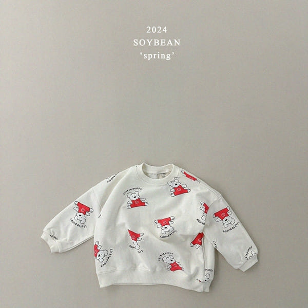 Soybean - Korean Children Fashion - #kidsstore - Loose Puppy Sweatshirt - 8