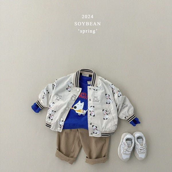 Soybean - Korean Children Fashion - #kidsstore - Puppy Spring Jacket - 2