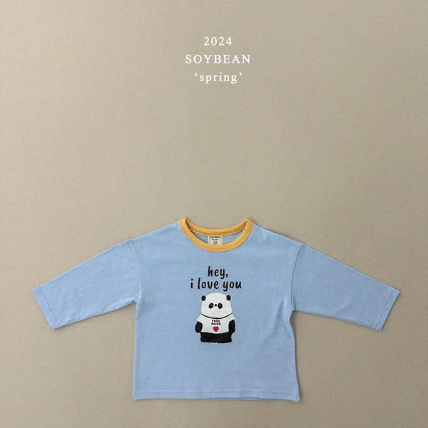 Soybean - Korean Children Fashion - #kidzfashiontrend - Give Me a Hug  Panda Tee - 11