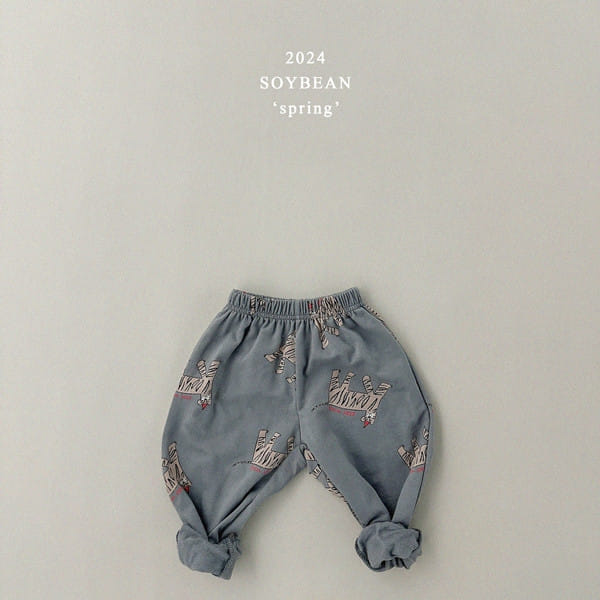 Soybean - Korean Children Fashion - #kidzfashiontrend - Growl Hoody Top Bottom Set - 11