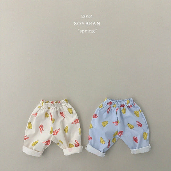 Soybean - Korean Children Fashion - #kidzfashiontrend - Cheese Abeng Pants