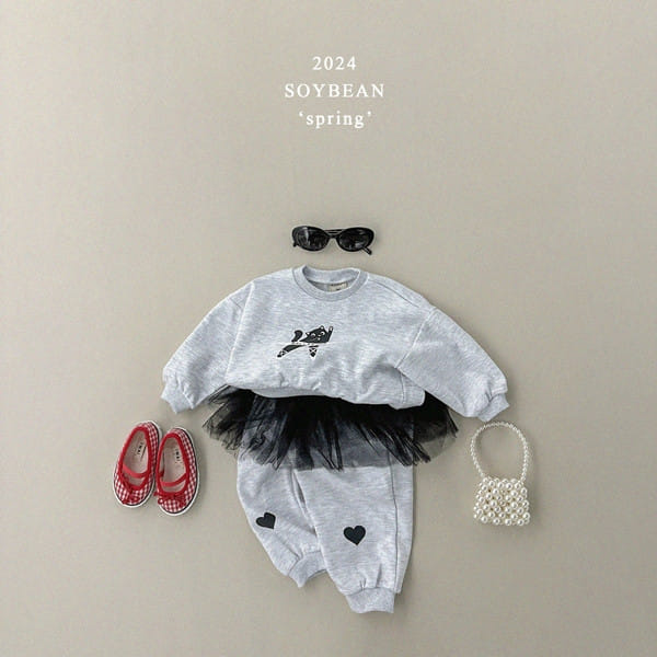 Soybean - Korean Children Fashion - #littlefashionista - Ccoma Ballerina Top Bottom Set - 2
