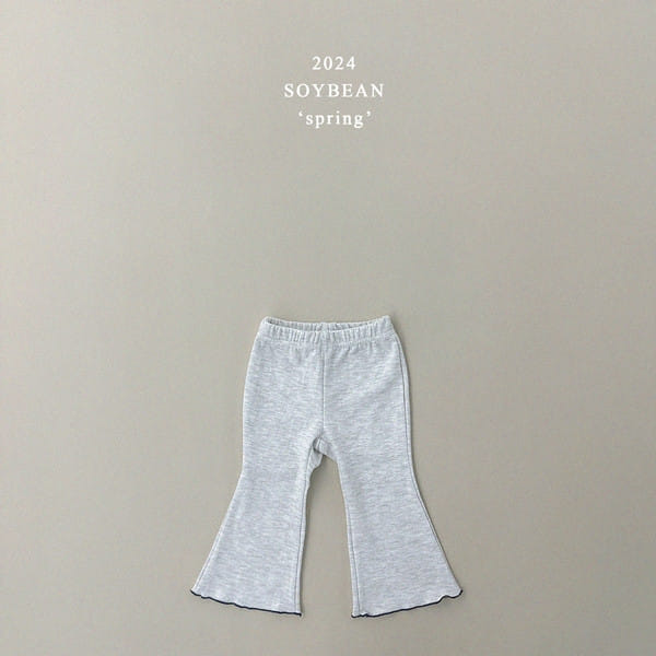 Soybean - Korean Children Fashion - #littlefashionista - Terry Boots Cut Pants - 5