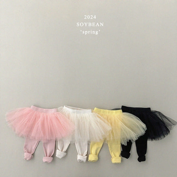 Soybean - Korean Children Fashion - #prettylittlegirls - Spring Sha Sha Skirt Leggings
