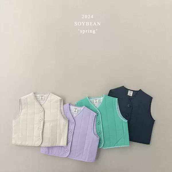 Soybean - Korean Children Fashion - #prettylittlegirls - Event Padding Vest
