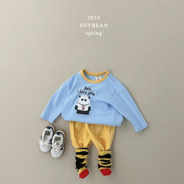 Soybean - Korean Children Fashion - #stylishchildhood - Give Me a Hug  Panda Tee - 3