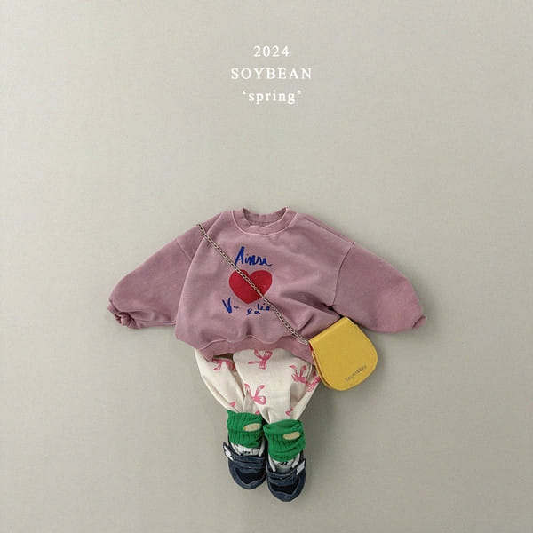 Soybean - Korean Children Fashion - #toddlerclothing - Dyeing Heart Sweatshirt - 4
