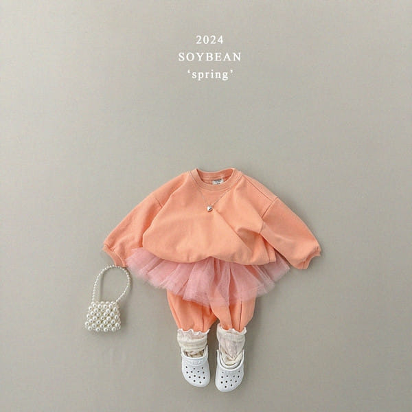 Soybean - Korean Children Fashion - #stylishchildhood - Spring Lollipop Top Bottom Set - 3