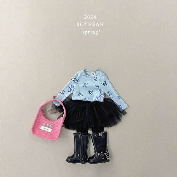 Soybean - Korean Children Fashion - #todddlerfashion - Spring Sha Sha Skirt Leggings - 2