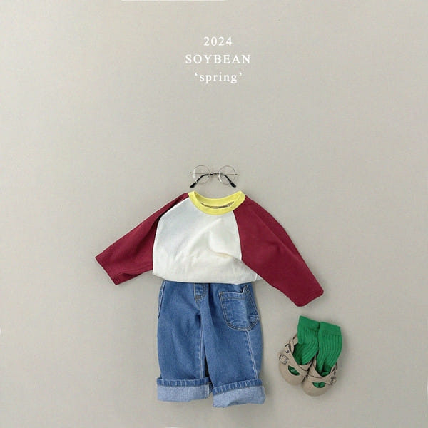 Soybean - Korean Children Fashion - #toddlerclothing - Spring Chu Raglan Tee - 5