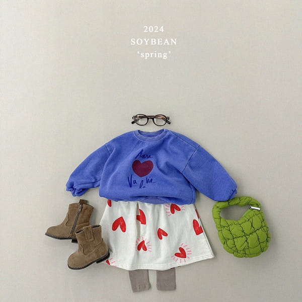 Soybean - Korean Children Fashion - #toddlerclothing - Dyeing Heart Sweatshirt - 3
