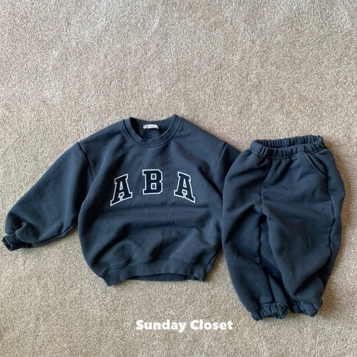 Sunday Closet - Korean Children Fashion - #childofig - ABA Top Bottom Set - 9