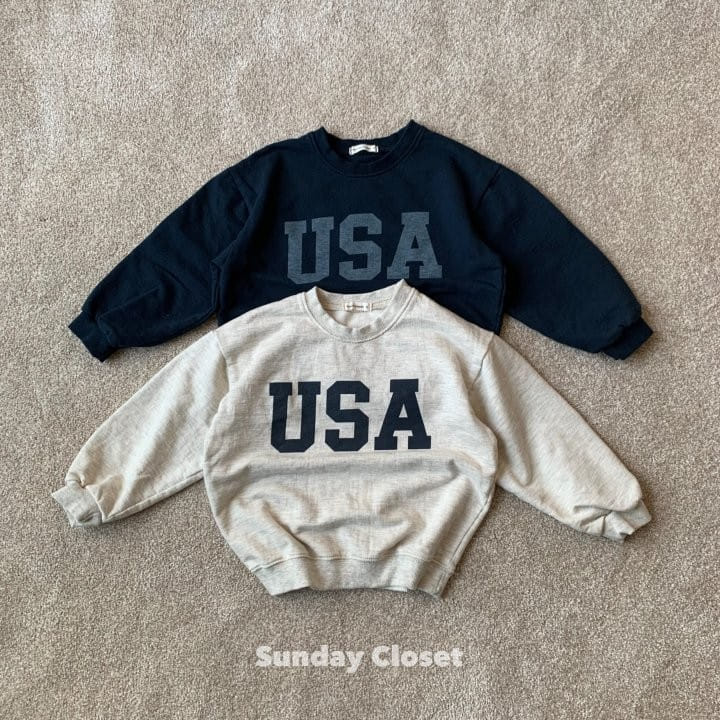 Sunday Closet - Korean Children Fashion - #childrensboutique - USA Sweatshirt