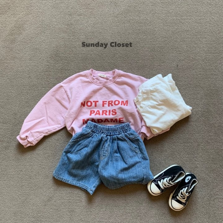 Sunday Closet - Korean Children Fashion - #kidsshorts - Madame Sweatshirt - 3