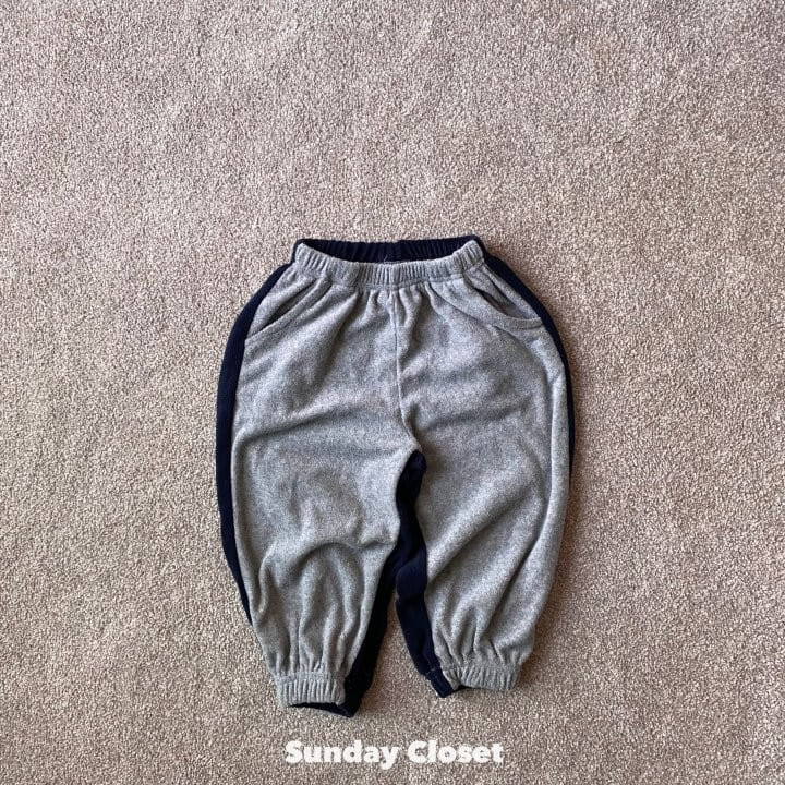 Sunday Closet - Korean Children Fashion - #kidsshorts - Terry Color Jogger - 6