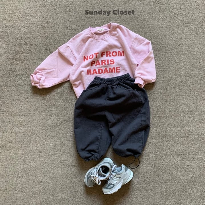 Sunday Closet - Korean Children Fashion - #kidzfashiontrend - Madame Sweatshirt - 5