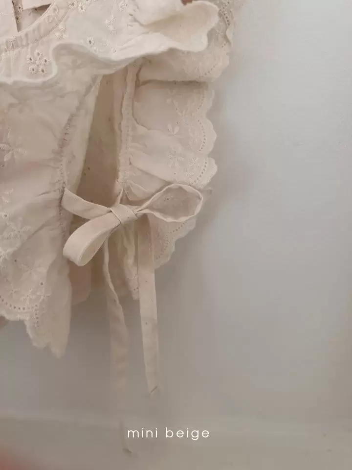 The Beige - Korean Baby Fashion - #babyboutique - 24 Lace Cape - 8