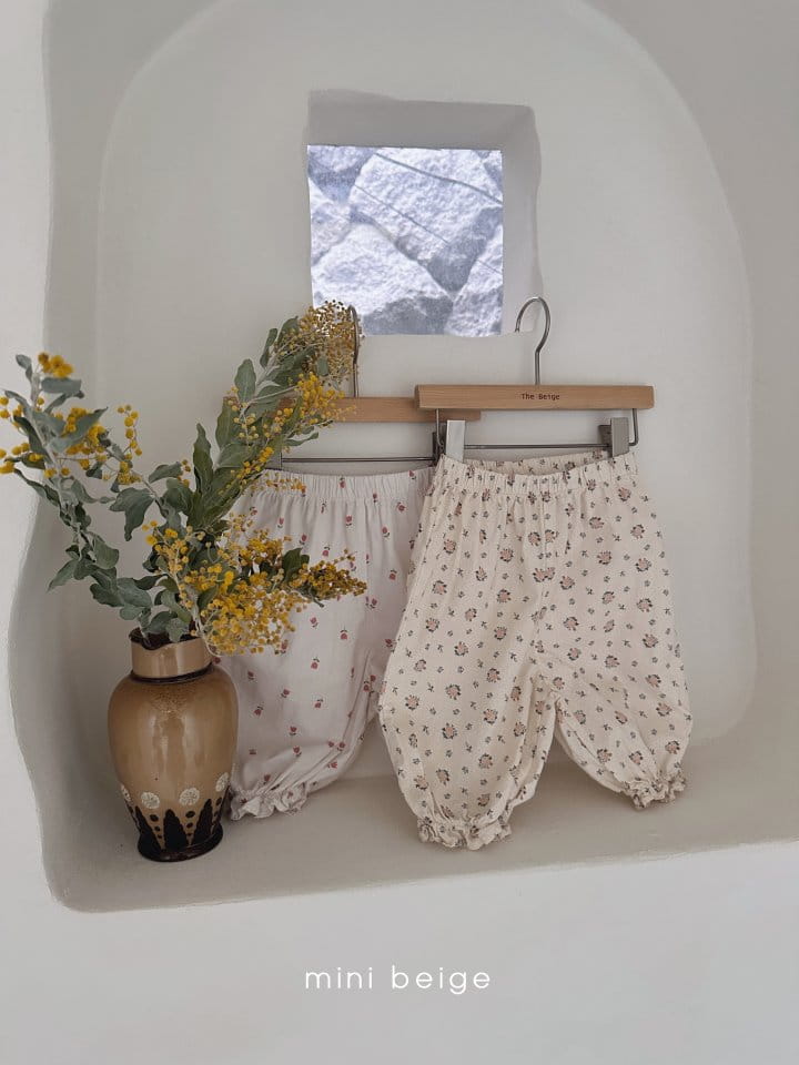 The Beige - Korean Baby Fashion - #babyboutique - Paint Sausage Pants - 7