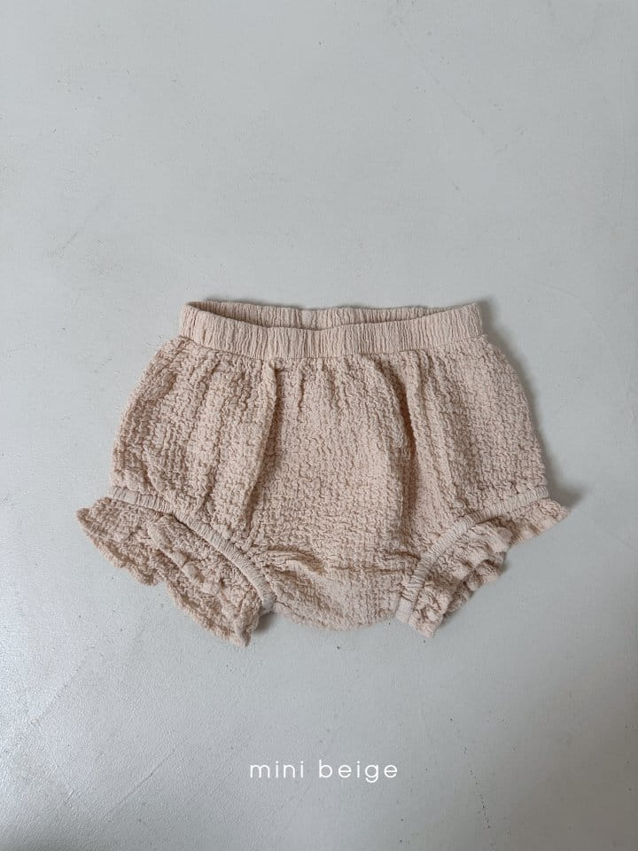 The Beige - Korean Baby Fashion - #smilingbaby - 24 Frill Bloomers - 4