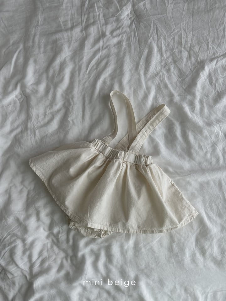 The Beige - Korean Baby Fashion - #babyclothing - Shirring Skirt Bloomers - 5