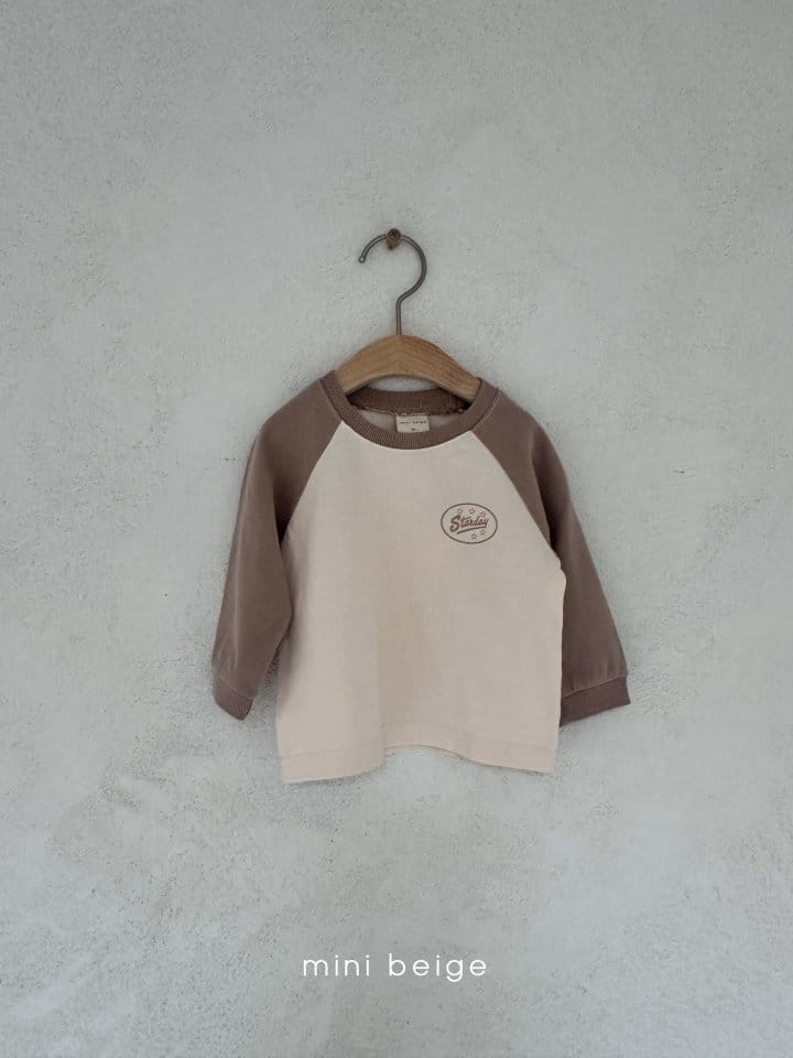 The Beige - Korean Baby Fashion - #babyclothing - Color Raglan Tee - 4
