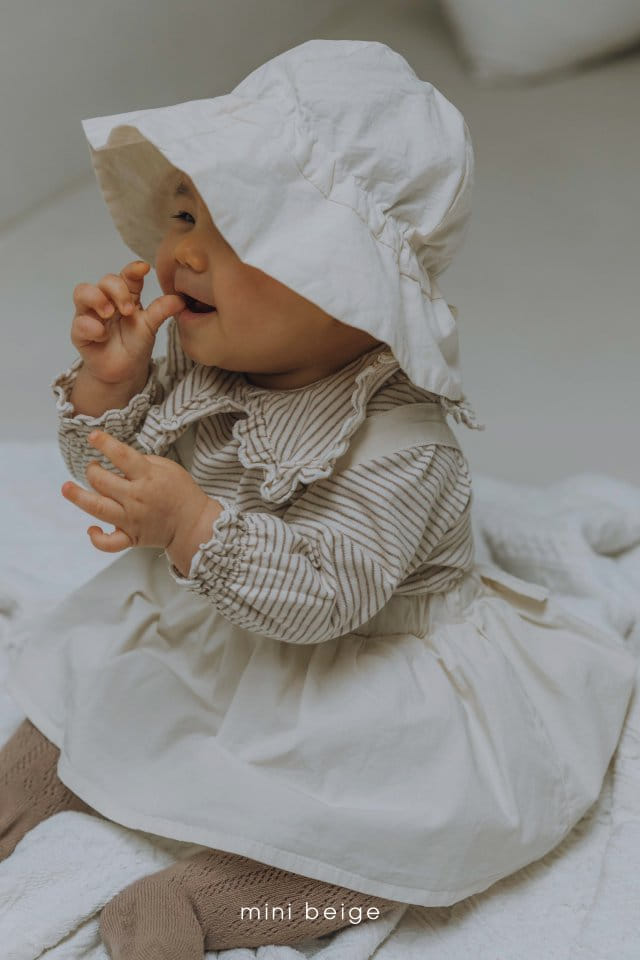 The Beige - Korean Baby Fashion - #babyfashion - ST Collar Frill Tee - 4