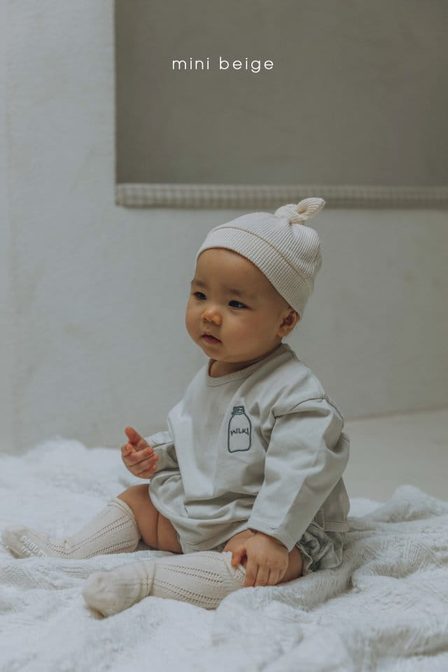 The Beige - Korean Baby Fashion - #babygirlfashion - Milk Tee - 7