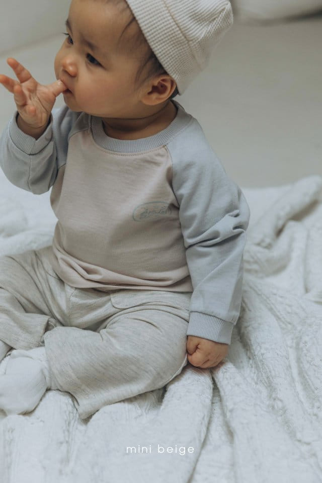 The Beige - Korean Baby Fashion - #babygirlfashion - Color Raglan Tee - 6