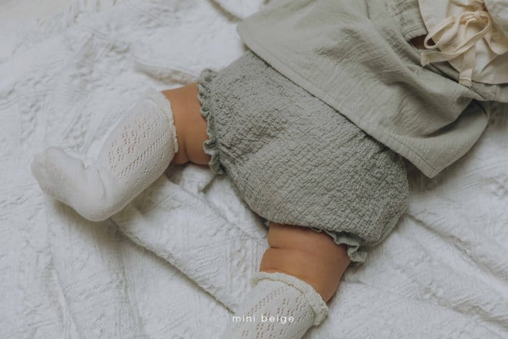 The Beige - Korean Baby Fashion - #babylifestyle - 24 Frill Bloomers - 10
