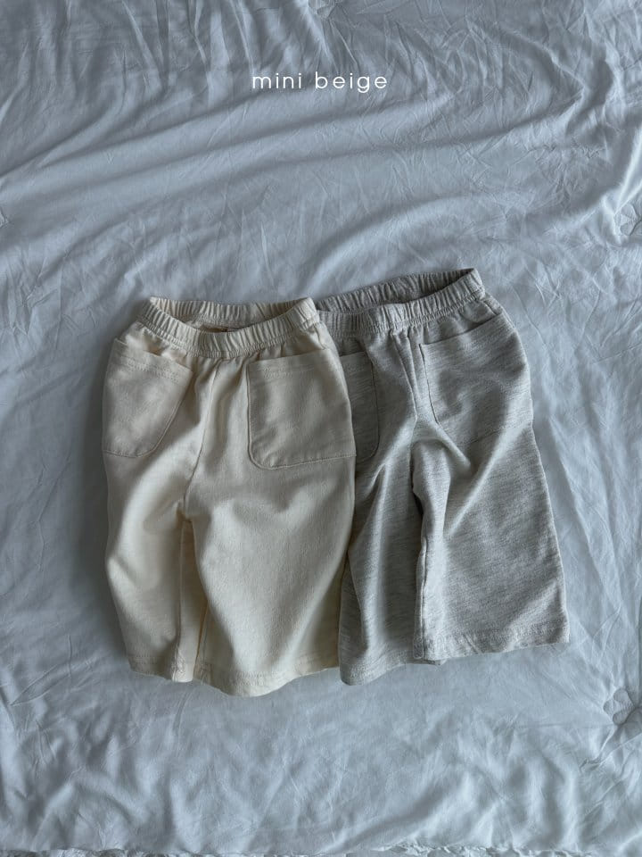 The Beige - Korean Baby Fashion - #babyoutfit - 24 Pocket Pants