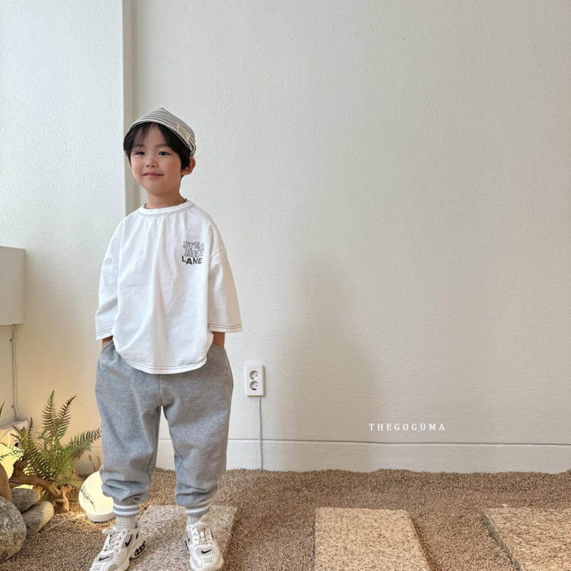 Thegoguma - Korean Children Fashion - #Kfashion4kids - Here Jogger Pants - 7