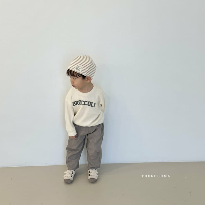Thegoguma - Korean Children Fashion - #stylishchildhood - Broccoli Waffle Sweatshirt - 4