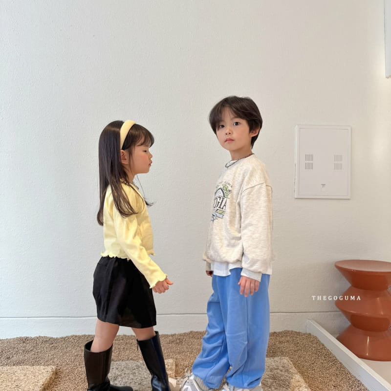 Thegoguma - Korean Children Fashion - #childofig - Wrinkle Skirt Pants - 9