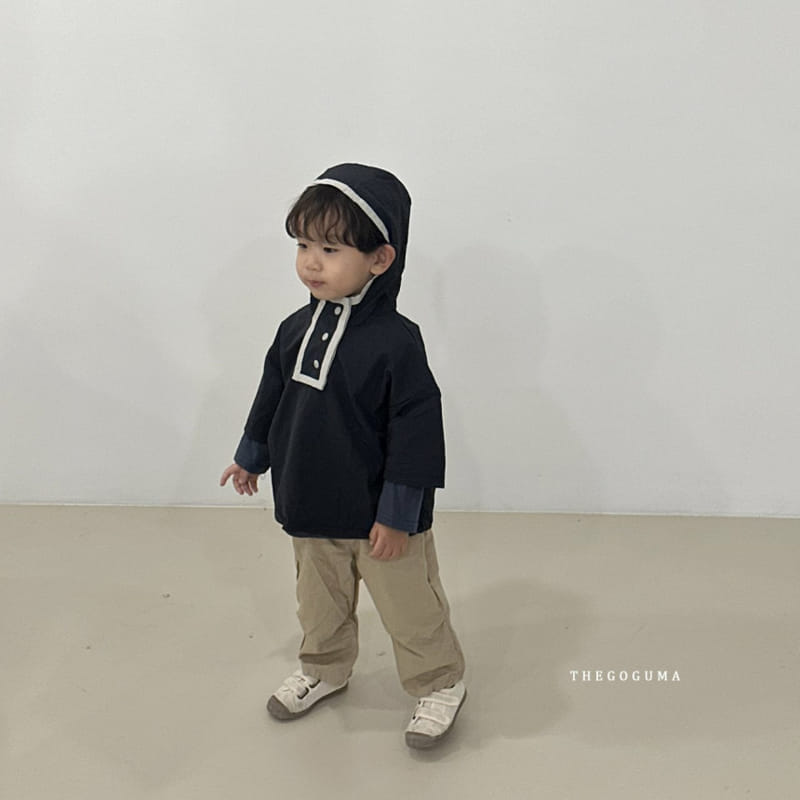 Thegoguma - Korean Children Fashion - #childofig - Hoody Anorak Tee - 2