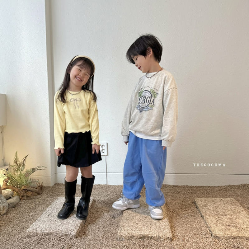 Thegoguma - Korean Children Fashion - #childrensboutique - Wrinkle Skirt Pants - 11