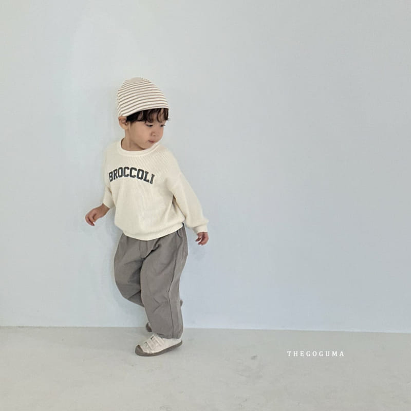 Thegoguma - Korean Children Fashion - #designkidswear - Broccoli Waffle Sweatshirt - 6