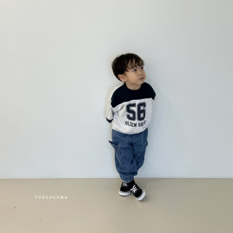 Thegoguma - Korean Children Fashion - #discoveringself - River Denim Gunbbang Jogger Pants - 5