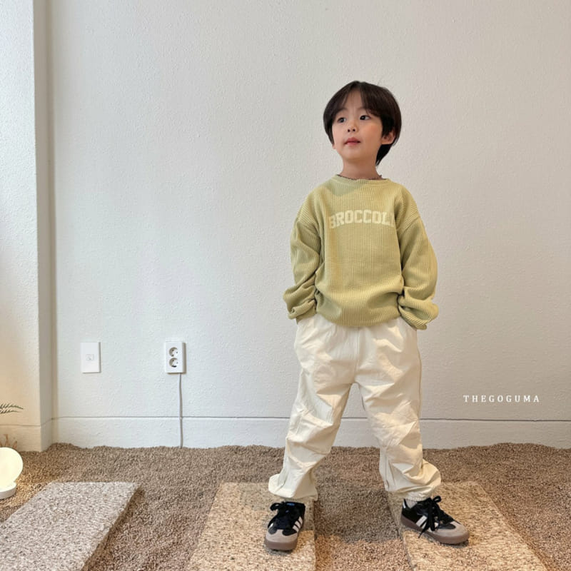 Thegoguma - Korean Children Fashion - #fashionkids - Broccoli Waffle Sweatshirt - 8