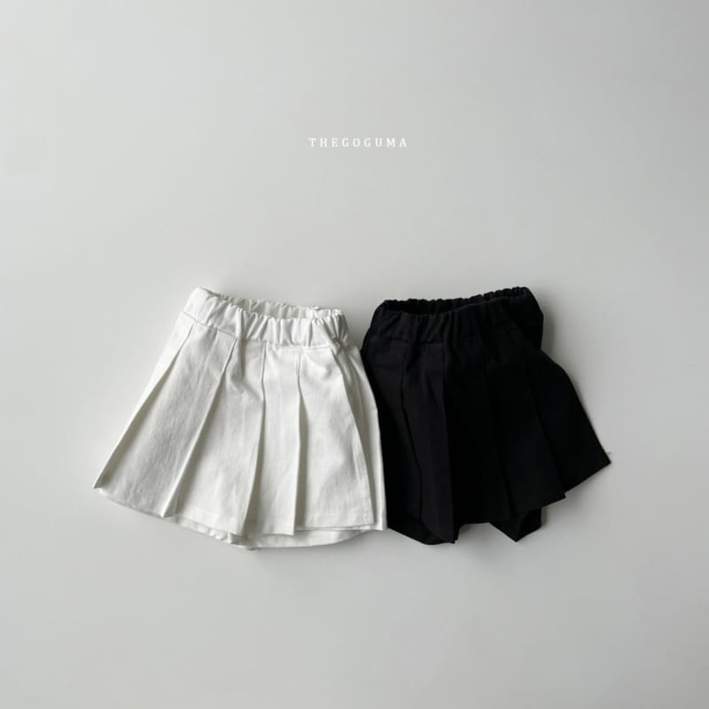 Thegoguma - Korean Children Fashion - #kidsshorts - Wrinkle Skirt Pants