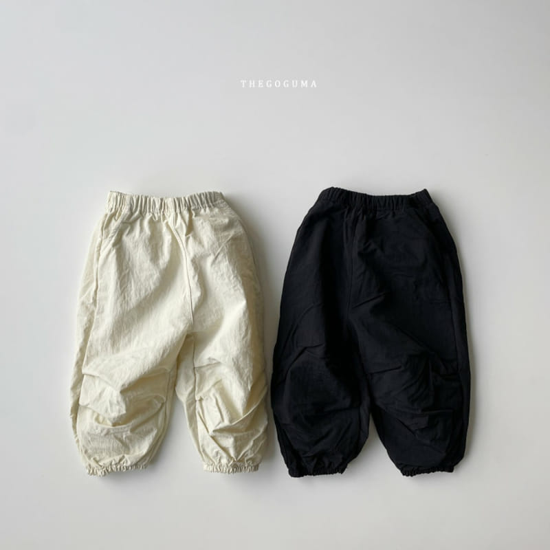 Thegoguma - Korean Children Fashion - #kidsstore - Wrinkle Jogger Pants