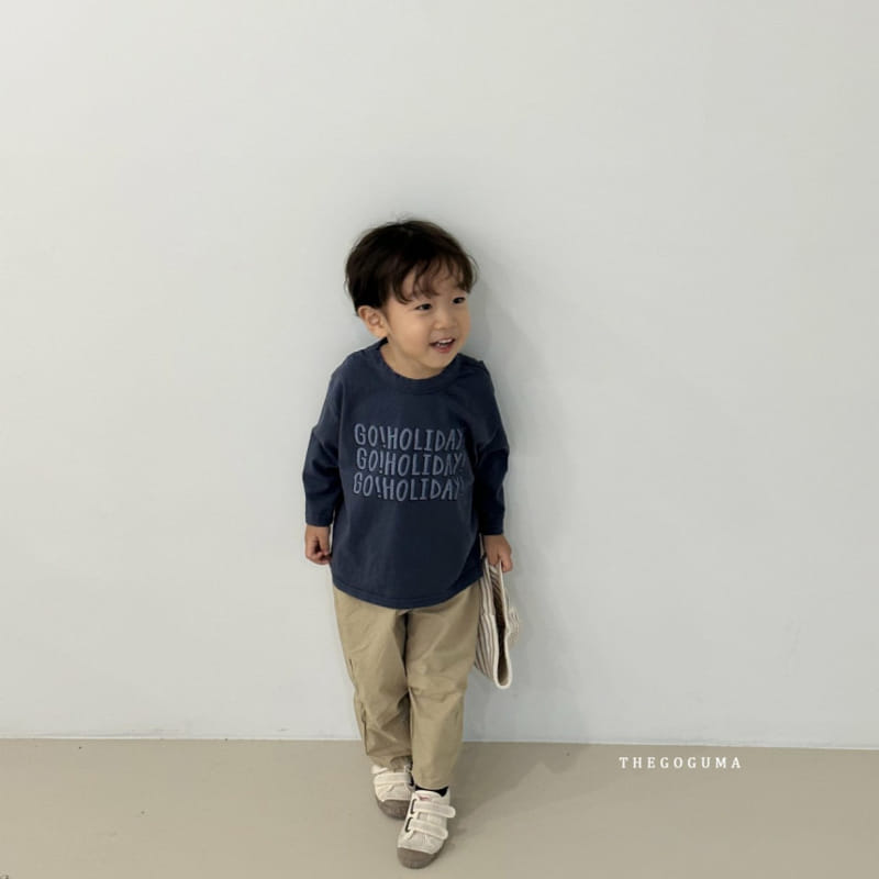 Thegoguma - Korean Children Fashion - #kidsstore - Holiday Piping Tee - 10