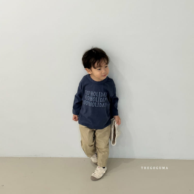 Thegoguma - Korean Children Fashion - #kidzfashiontrend - Holiday Piping Tee - 11