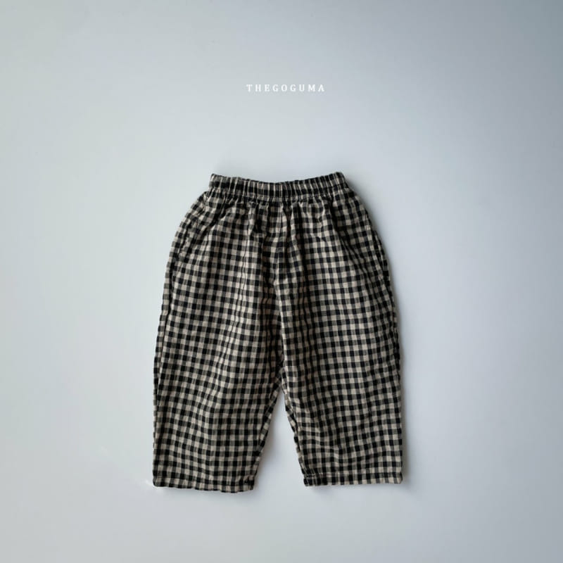 Thegoguma - Korean Children Fashion - #magicofchildhood - Gogo Check Pants - 3